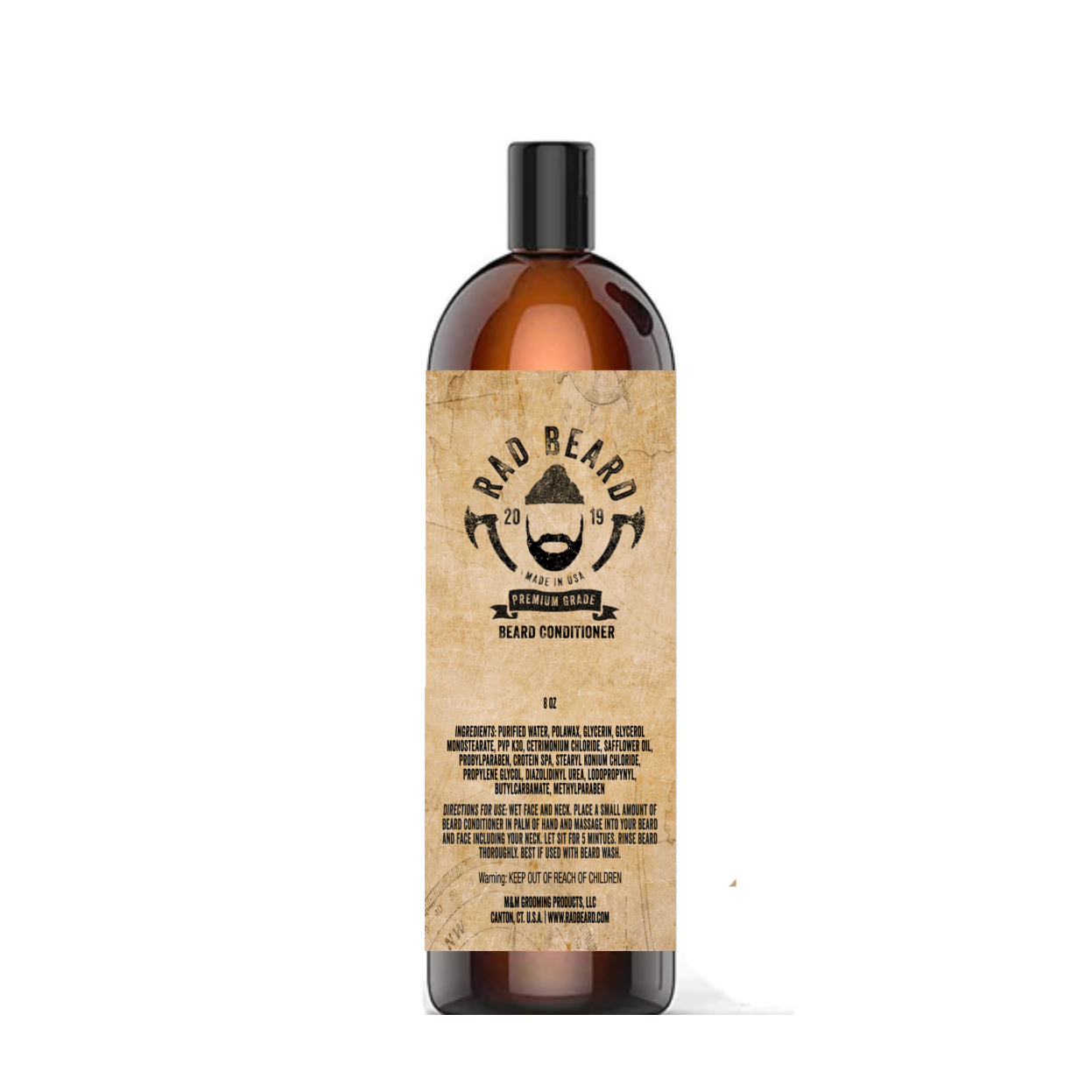 Beard Conditioner 8oz - Rad Beard Club