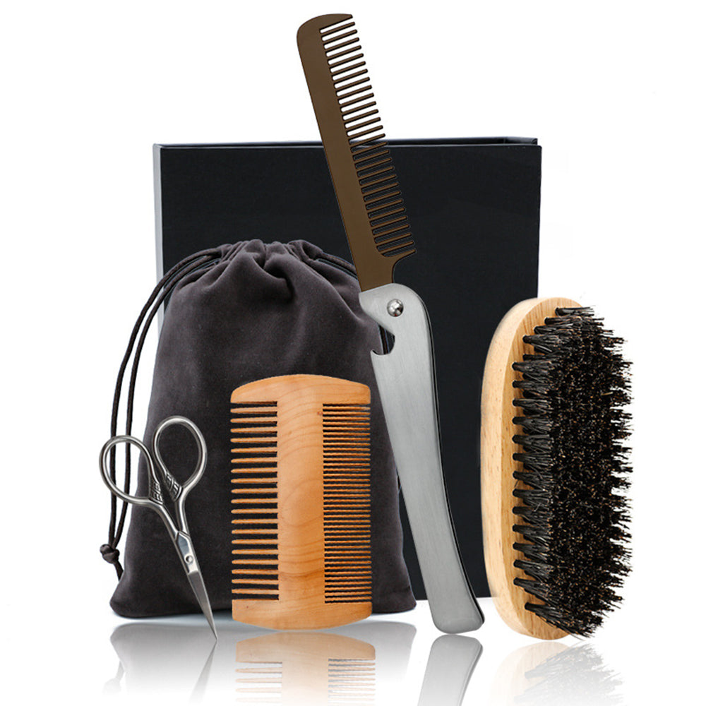 4 Piece Grooming Set - Rad Beard Club